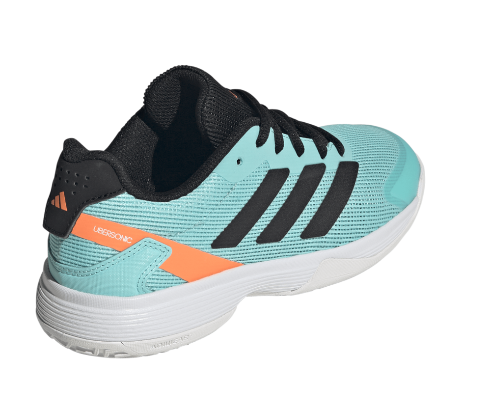 Детские Кроссовки теннисные  Adidas Ubersonic K - flash aqua/core black/lucid orange