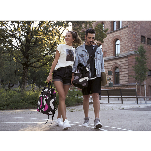 Сумка allrounder l pocket signature bold grey