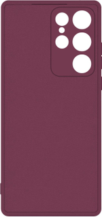 Мягкий Soft Touch чехол из силикона для SAMSUNG GALAXY S22 ULTRA с бархатной подкладкой