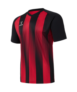 Футболка игровая Jogel Camp Striped Jersey, красный R2/черный 99