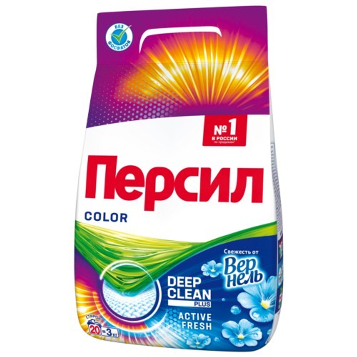 ПЕРСИЛ с/п 3кг Колор Св.Вернеля Эксперт *4