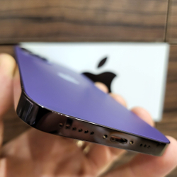 Корпус для iPhone X в стиле iPhone 14Pro (цвет: Purple - Фиолетовый)