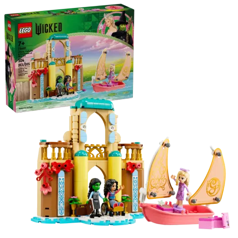 Конструктор LEGO Wicked 75681 Глинда, Эльфаба и Несса Роуз в университете Шиз