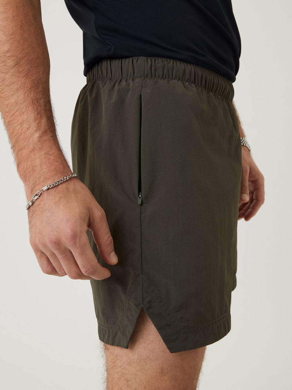 Мужские теннисные шорты Björn Borg Stockholm Training Shorts - Коричневый