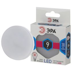 Лампа светодиодная ЭРА STD LED GX-9W-840-GX53 9Вт таблетка нейтральный белый свет GX53 | Лампы cветодиодные Плоские (GX)