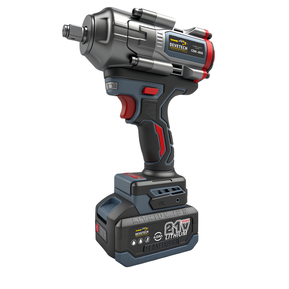 Гайковерт аккумуляторный ударный CIW-800 DEVETECH
