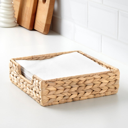 IKEA CISSAN  (ИКЕА СИССАН)  -  Салфетница - водный гиацинт 23x23 см