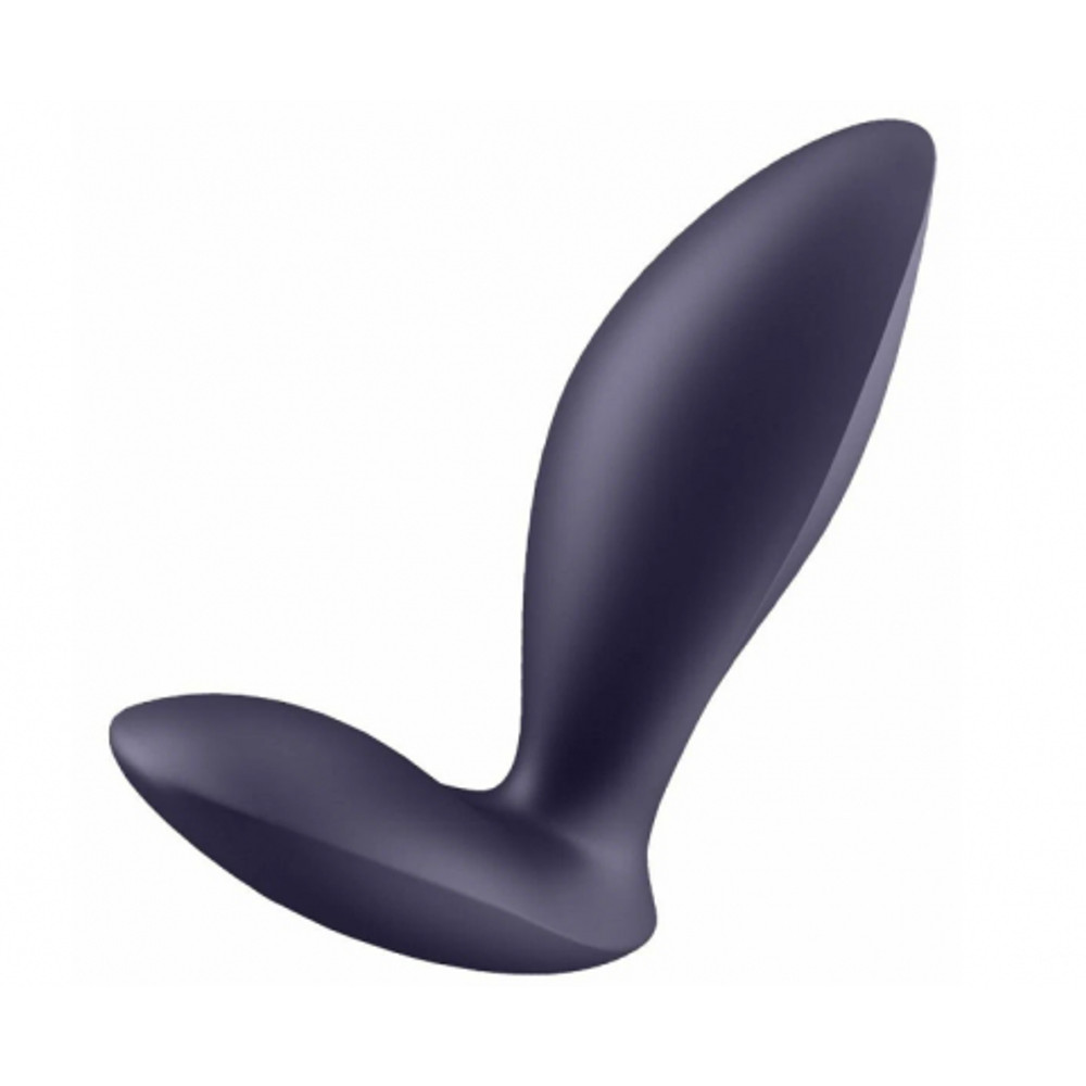Анальный виброплаг Satisfyer Power Plug фиолетовый (Connect App)