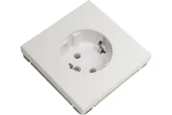 Розетка Systeme Electric ARTGALLERY с заземлением белый 39390