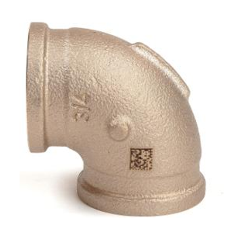 Угольник 90° бронзовый Рехау Aurline 3/4" ВР