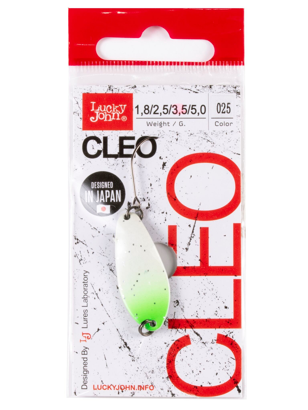 Блесна колеб. Lucky John CLEO длин.34мм/03,5г 025