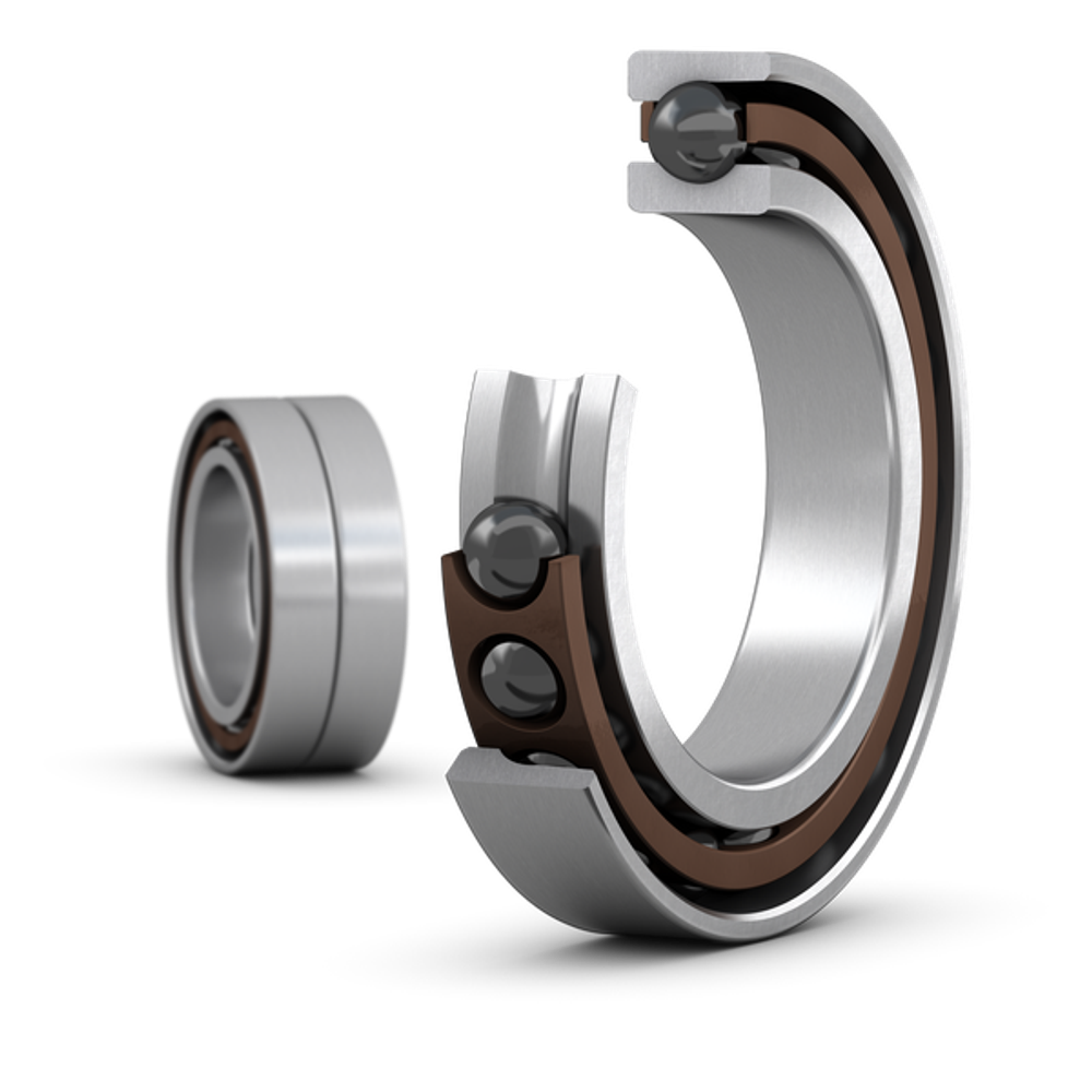 SKF 71911 ACD/HCP4ADGA — комплект прецизионных радиально-упорных шарикоподшипников 55×80×26 мм