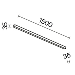 Линейный светильник Technical LL311014