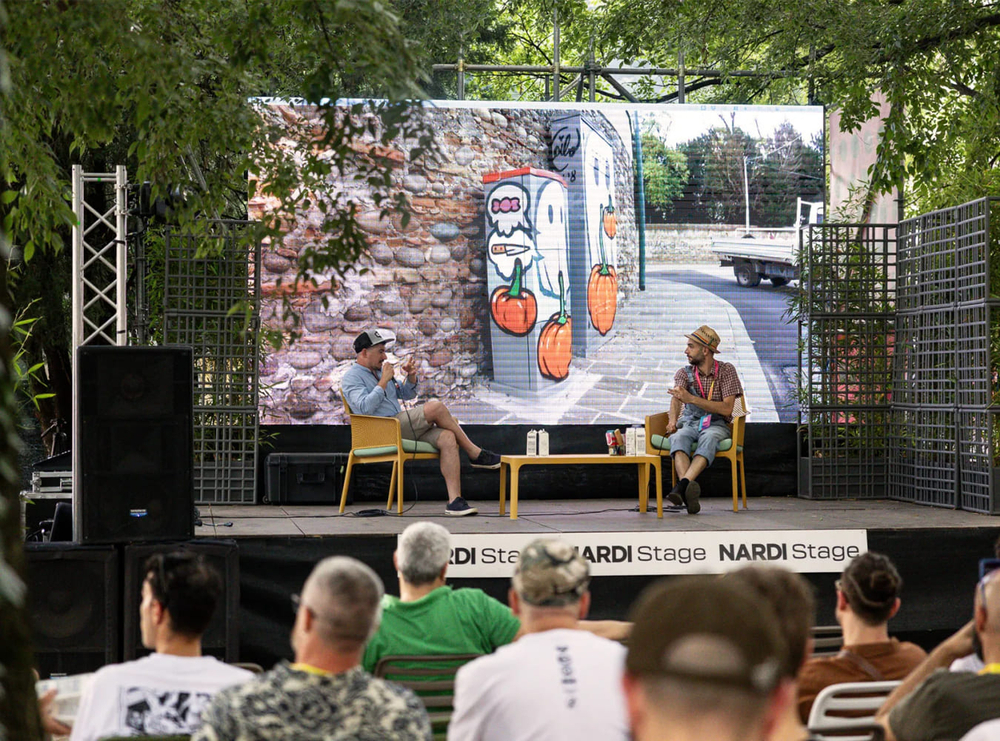 Комплект пластиковой мебели Nardi Net Relax, горчичный