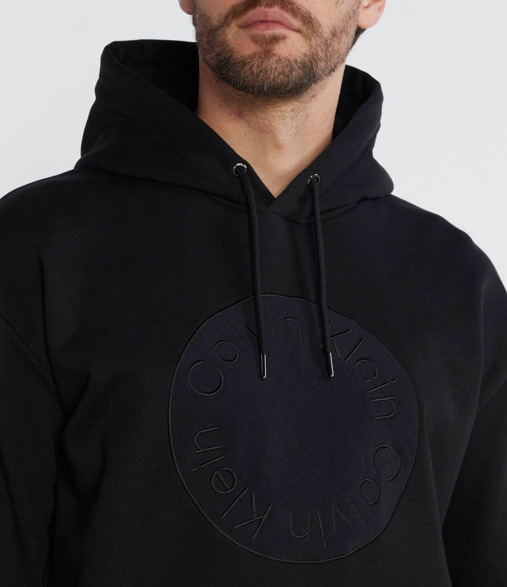 Худи EMBROIDERED EMBLEM Calvin Klein - черный(K10K111810)