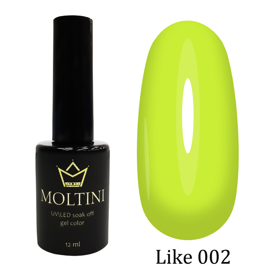 Гель-лак Moltini Like 002, 12 ml