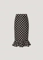 Polka dot юбка
