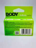 Сменные кассеты для бритья Gillette Labs Body + Intimate, в упаковке 3 кассеты (Германия)