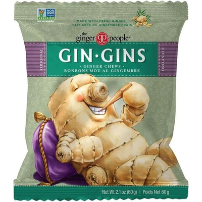 Конфеты жевательные The ginger people "Оriginаl Ginger Chews" с имбирем 150 г (из Финляндии)