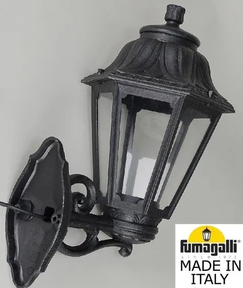 Настенный фонарь уличный Anna E22.131.000.AXE27 Fumagalli