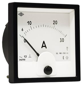 Амперметр Э42700 Электроприбор 80x80. AC. 600/5A. кл.1.5