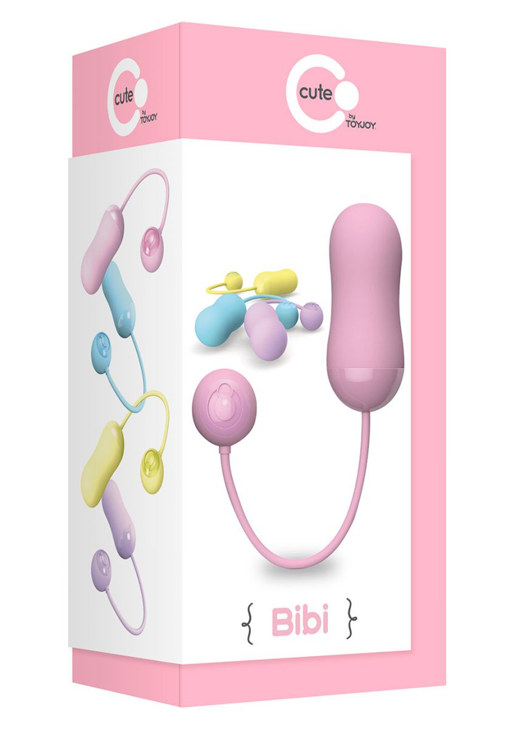 Розовое виброяйцо BIBI REMOTE EGG