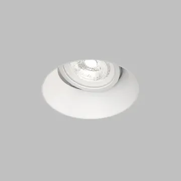 Точечный встраиваемый светильник под шпатлевку 1*GU10 DK2140-WH белый Spot Hide Denkirs