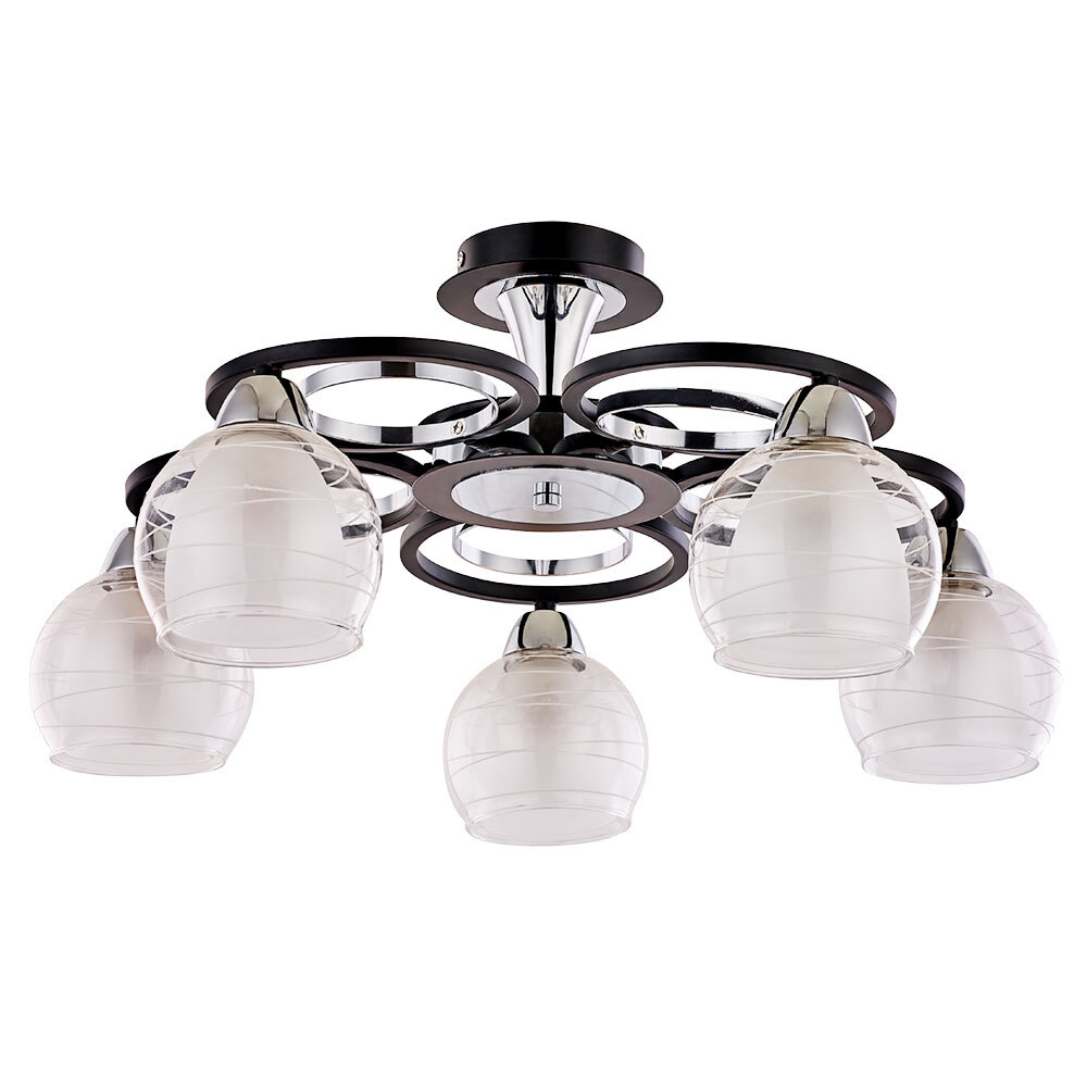 Люстра потолочная Arte Lamp Ginevra A1604PL-5BK