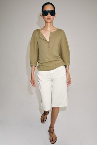 ДЖИНСОВЫЕ ШОРТЫ БЕРМУДЫ СО СРЕДНЕЙ ПОСАДКОЙ — ZW COLLECTION — ZARA