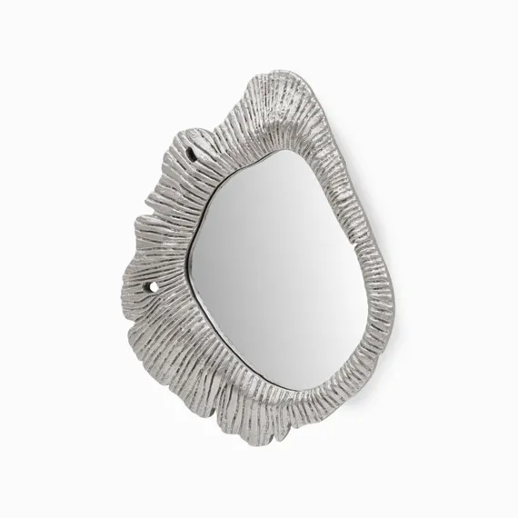 Зеркало Leora 53х44 см, серебристый античный