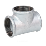 Тройник прямой чугун оц Ду 40 (1 1/2") ВР/ВР Fittex