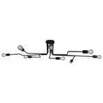 IL2000-8C-05 BK светильник потолочный ILLUMICO, E27х8