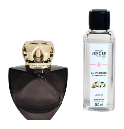 Maison Berger Paris Ароматическая лампа Eternity черная + масло Lady Flower MBP-4850
