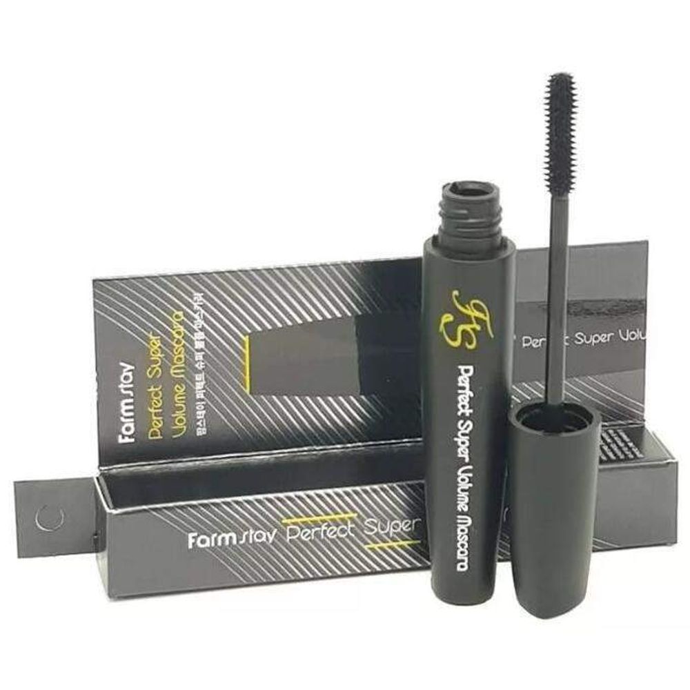 FarmStay Perfect Super Volume Mascara 12г Тушь для ресниц с эффектом объёма