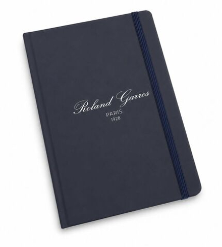 Блокнот Roland Garros Notebook Signature — тёмно-синий