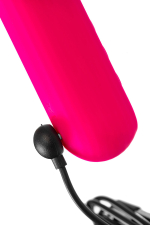 Ярко-розовый вакуум-волновой стимулятор 13см ToyFa eroTEQ Molette 593002