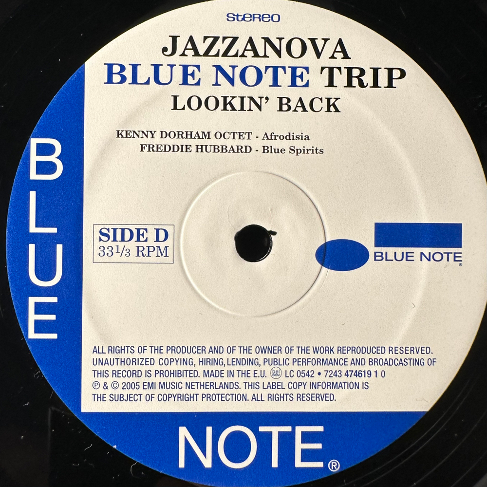 Сборник Blue Note Trip - Jazzanova Lookin' Back 2LP (Европа 2005г.)