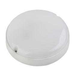 Светильник ЖКХ светодиодный ЭРА SPB-201-2-40K-012 IP65 12Вт 4000К D155 круглый с акустическим датчиком | Светильники для ЖКХ IP65
