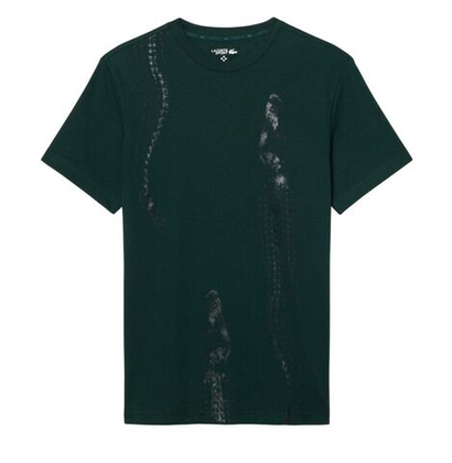 Мужская футболка Lacoste Tennis x Daniil Medvedev Graphic - green