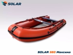 Лодка надувная моторная solar-380 к (максима)