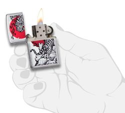 Зажигалка ZIPPO Asian Tiger (29889) 3