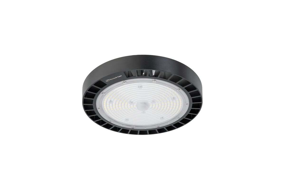 Светильник LED ДСП для высоких пролетов IB 10 S 150W W 850 BK D298xH112мм 150Вт 5000К  IP65 High Bay Русский Свет 16091023049
