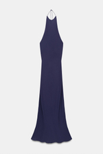 ПЛАТЬЕ ZW COLLECTION С ГОРЛОВИНОЙ ХАЛТЕР — ZARA