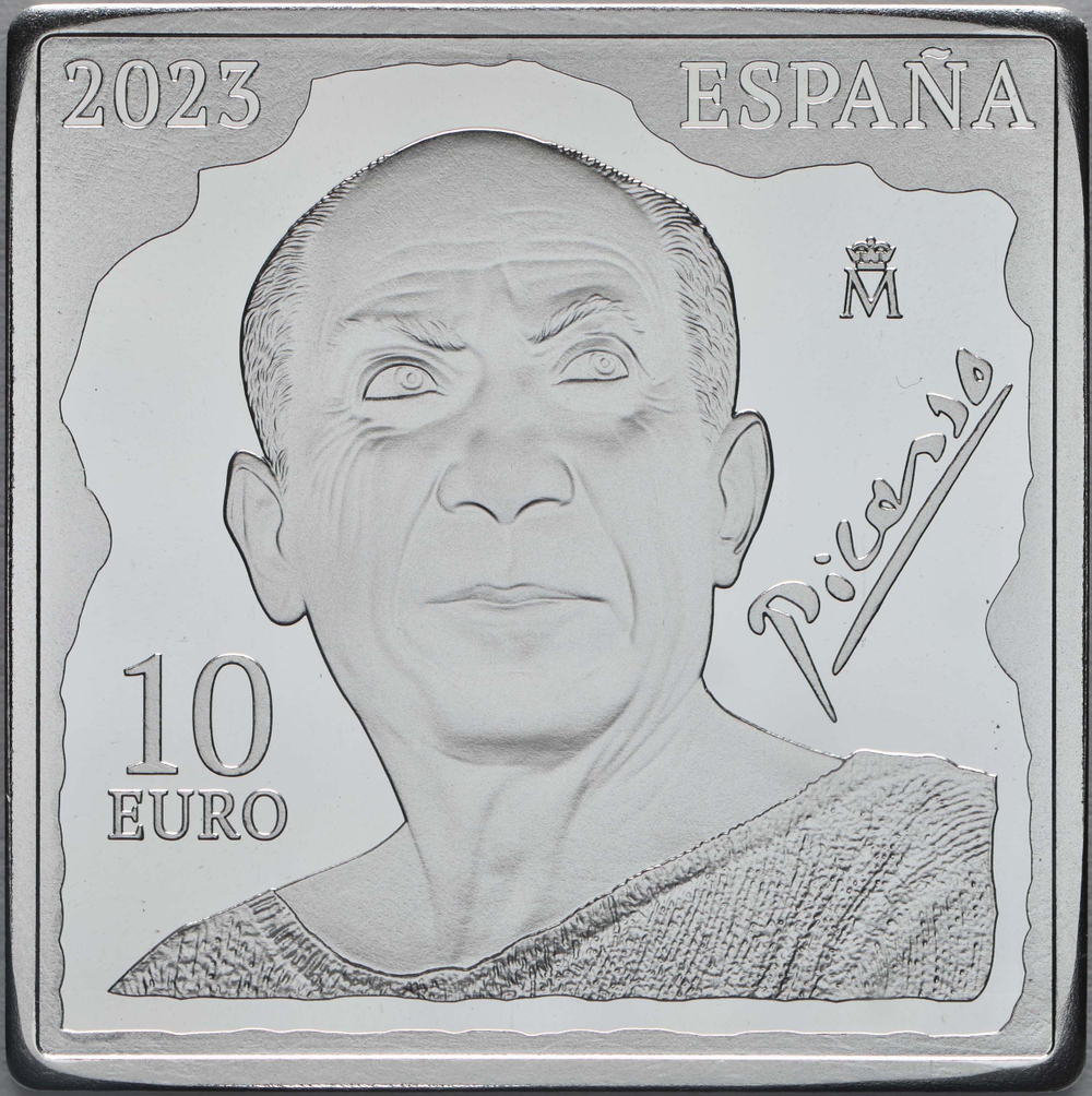 ИСПАНИЯ, 2023, 10 ЕВРО [СЕРЕБРО]
