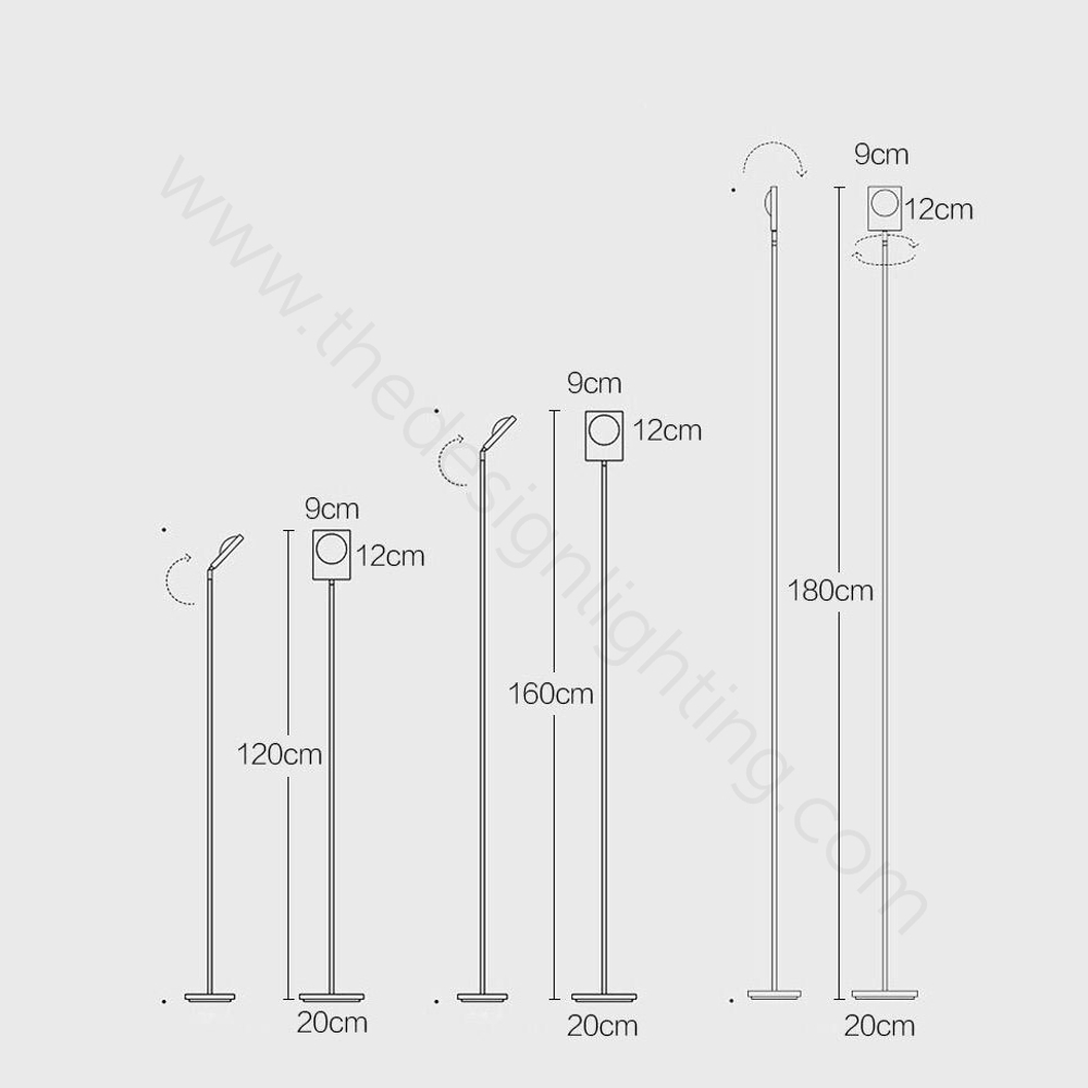 Floor проектор-design lamp Color Projector by Mandalaki Studio (pink-Blue)