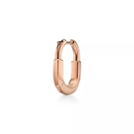 Серьги из розового золота 18k с розовыми сапфирами, Tiffany 💠Lock collection