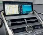 Магнитола для Lexus NX200, NX200t, NX300h 2014-2017 (джойстик-шайба) - Carsys LNXOLD-M монитор 10.25", Android 10, Быстрая, CarPlay, 4G SIM-слот