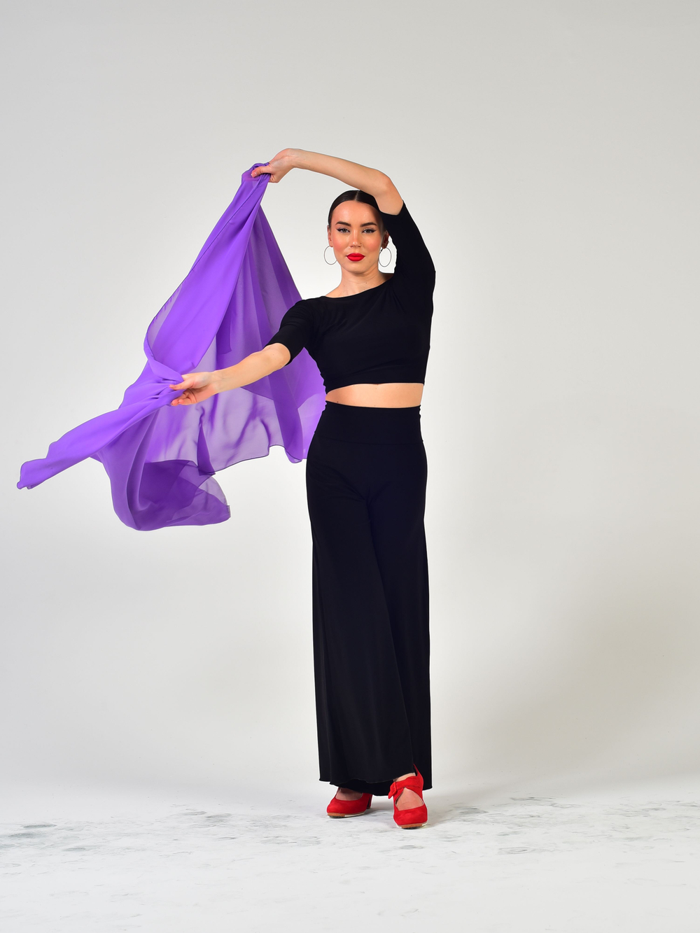 Шаль для восточных танцев Dance Every Wear SM7907 253, фиолетовый
