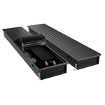 Конвектор внутрипольный Royal Thermo ATRIUM TURBO-110/300/1700-DG-U-BL