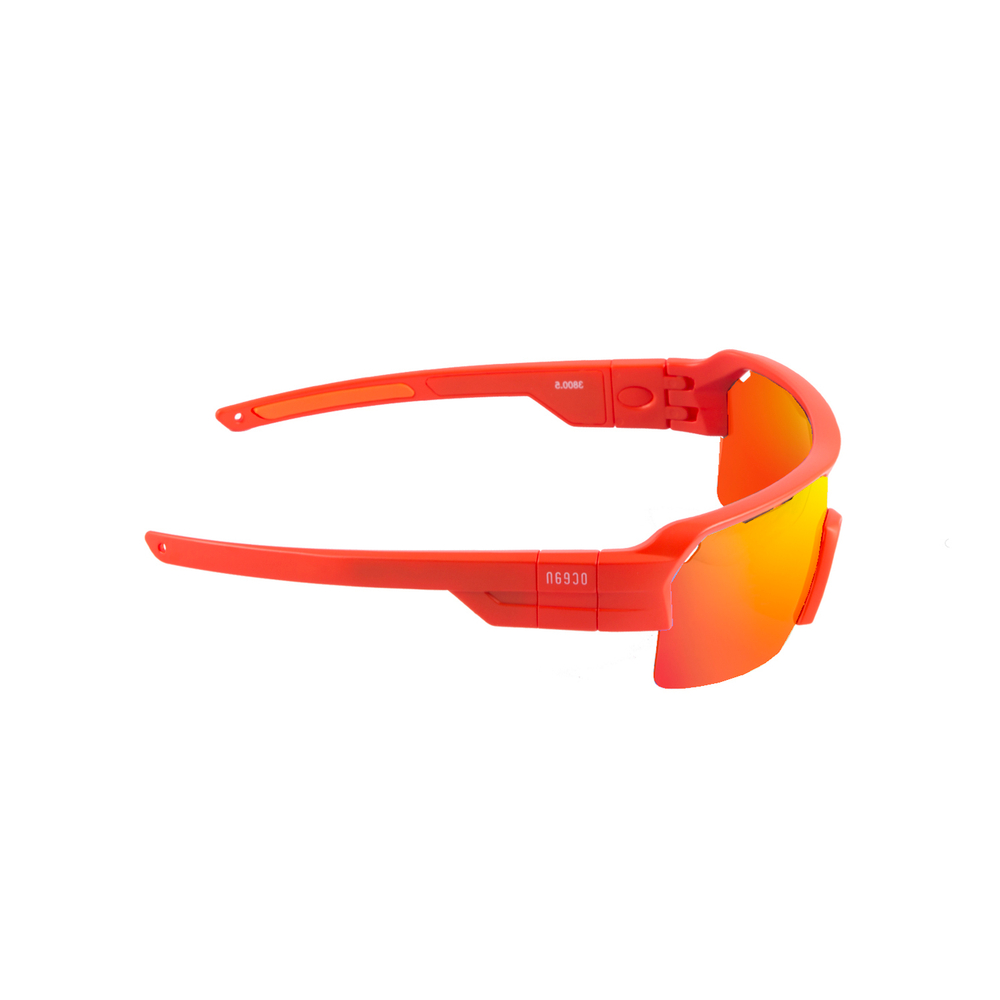 Спортивные очки с диоптриями OCEAN Race Matt Orange / Revo Orange Polarized lenses